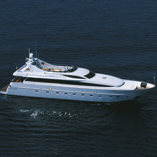 Superyate de crucero - M/Y SE AL MAR CALA LA LUNA - Admiral yachts - con fly / de aluminio