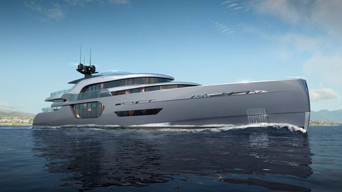 Megayate de crucero - ENVY 50 - Admiral yachts - raised pilothouse / con 5 camarotes / de semidesplazamiento