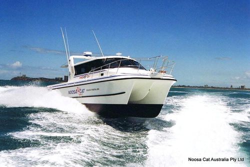 Barco profesional barco de pasajeros - 4100 - Noosa Cat Australia - catamarán / intraborda
