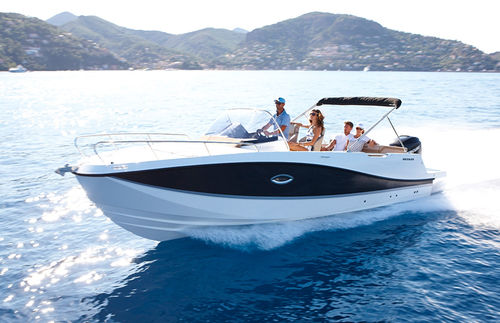 Cabin-cruiser fueraborda - Activ 755 Cruiser - Quicksilver Boats - open / de crucero / 8 personas máx.