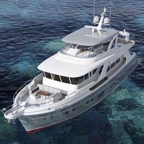 Yate a motor de crucero - Selene 72 - Selene - para expedición / explorer / con fly