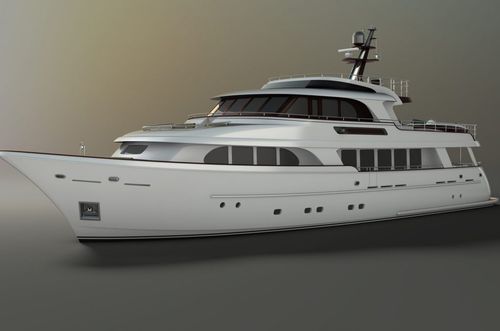 Superyate de crucero - Selene 128 - Selene - para expedición / explorer / raised pilothouse
