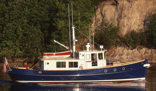 Trawler intraborda - Sockeye 45 - Devlin - de desplazamiento / con caseta de timón / de pesca deportiva