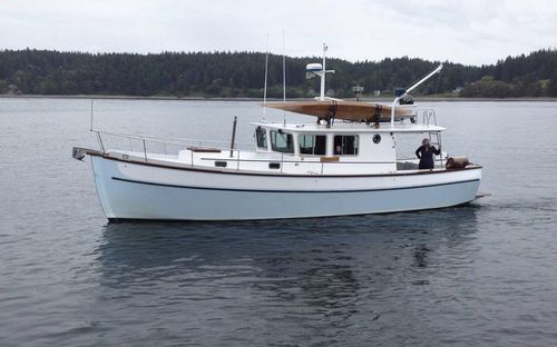 Trawler intraborda - Kokanee 38 - Devlin - diésel / de desplazamiento / con caseta de timón
