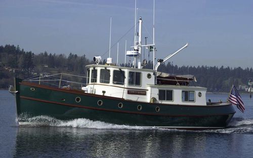 Trawler intraborda - Sockeye 42 - Devlin - diésel / de desplazamiento / con caseta de timón