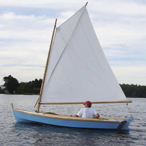 Barco de vela ligera individual - Zephyr 14 - Devlin - tradicional / de recreo / cat boat