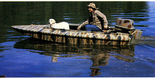 Jon boat fueraborda - Black Brant II 14 - Devlin - open / de caza / de pesca deportiva