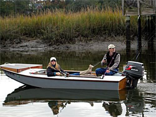 Bote fueraborda - Cackler 14 - Devlin - open / de pesca deportiva / con solárium