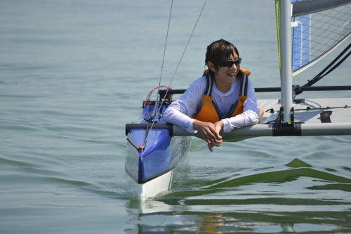 Catamarán deportivo para escuela - MK3 - XS Cats - para niños