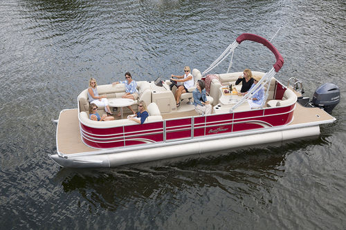Barco pontón fueraborda - 8525 Entertainer - Sunchaser Corp - 14 personas máx.