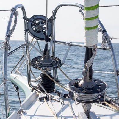 Enrollador para velero - STK series - Facnor - de vela de proa / de foque / eléctrico