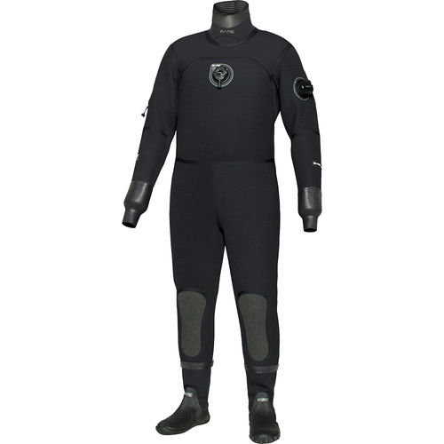 Traje seco de buceo - CD4 PRO - Bare Divewear - de una pieza / 3.5 mm / para hombre