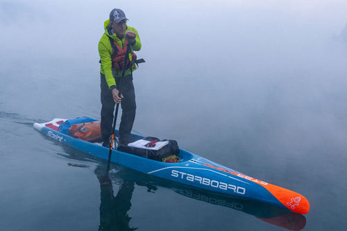 Tabla de SUP de travesía - SPRINT EXPEDITION - Starboard - de race / para adulto / multicolor