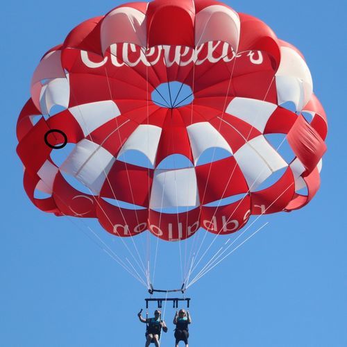 Parasail a medida - CYCLONE X 41 "High wind" - WATERBIRD PARAKITES - para vientos fuertes / 1-4 plazas