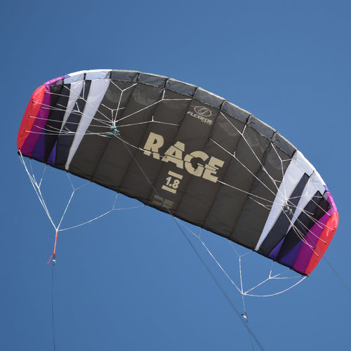 Cometa kitesurf parafoil - RAGE - Flexifoil - de recreo