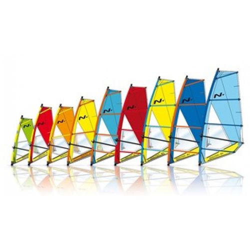 Vela de windsurf para principiante DACRON Nautix Windsurf RDM / 4 sables / 1 sable