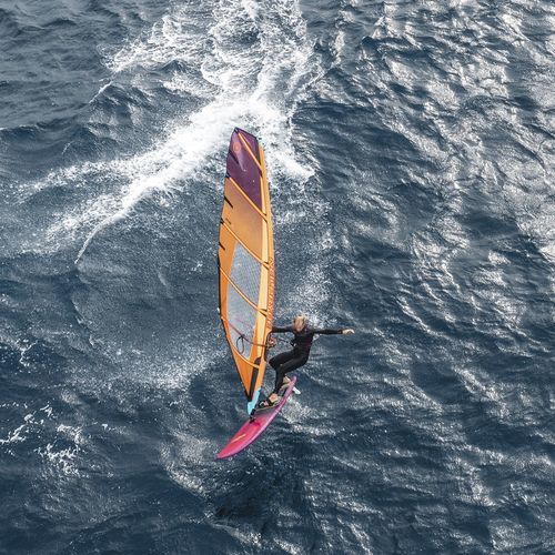 Vela de windsurf de wave - ATLAS - NeilPryde Windsurfing - RDM / 5 sables / naranja