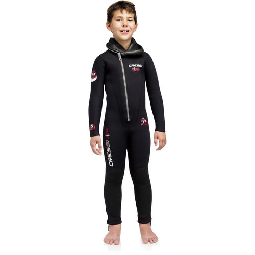 Traje húmedo de buceo - LU489001 - Cressi-Sub - de manga larga / de una pieza / con capucha