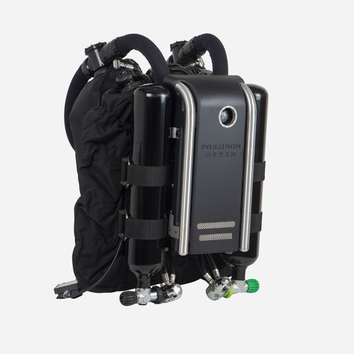 Rebreather de buceo circuito cerrado - SE7EN+ TEC - Poseidon - para buceo profesional