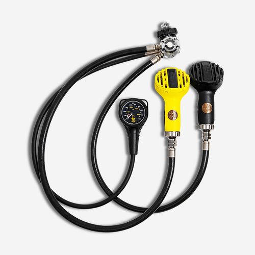 Regulador de buceo kit primera y segunda etapa - JETSTREAM - Poseidon - de membrana / para buceo profesional
