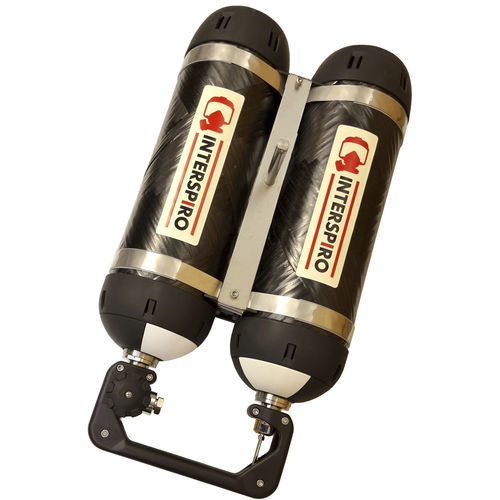 Botella de buceo oxígeno - Divator Lite - Interspiro - aire / de composite / para buceo profesional