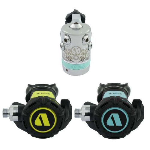 Regulador de buceo kit primera y segunda etapa - XL4 OCEA - Apeks - DIN / estribo