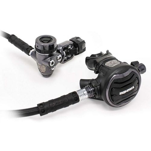 Regulador de buceo kit primera y segunda etapa - TUNGSTEN  - Apeks - DIN / estribo