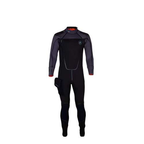 Traje húmedo de buceo - SU0050110XL - Apeks - de una pieza / de manga larga / body
