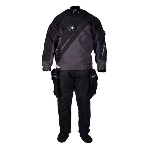 Traje seco de buceo - DR1700110L - Apeks - de una pieza / de manga larga / otros