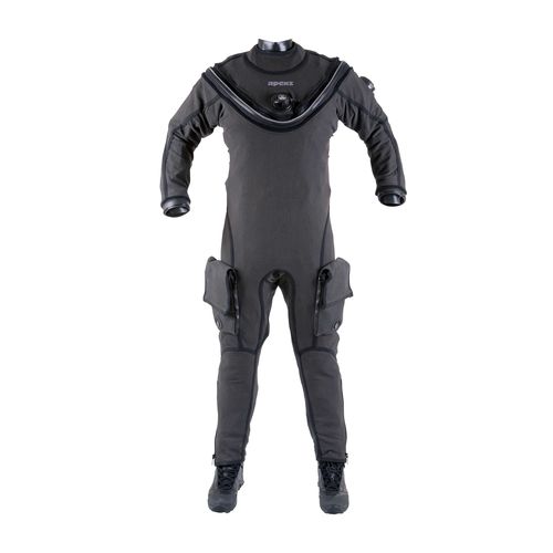 Traje seco de buceo - FUSION  - Apeks - de manga larga / de una pieza / otros