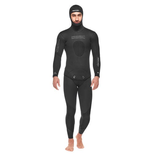 Traje húmedo de buceo - SEA ROYAL XT - Seac sub - de manga larga / con capucha / de dos piezas