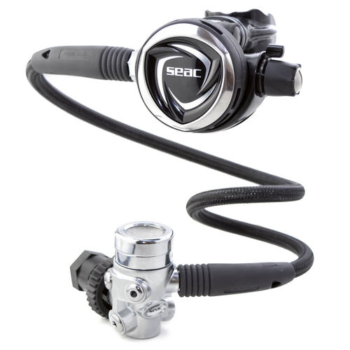 Regulador de buceo kit primera y segunda etapa - DX 200 ICE - Seac sub - para aguas frías