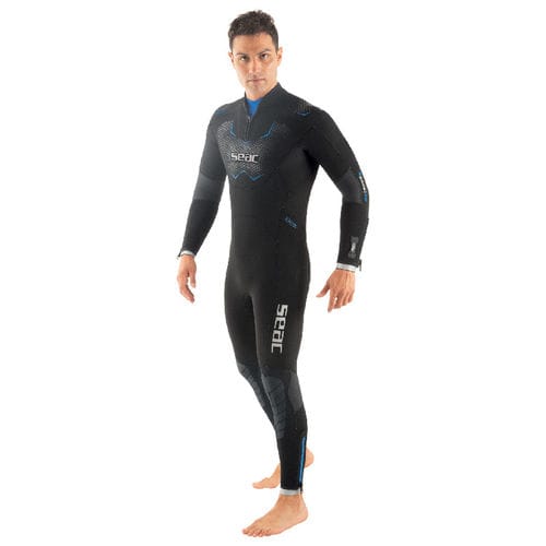 Traje húmedo de buceo - SPACE  - Seac sub - de manga larga / de una pieza / body