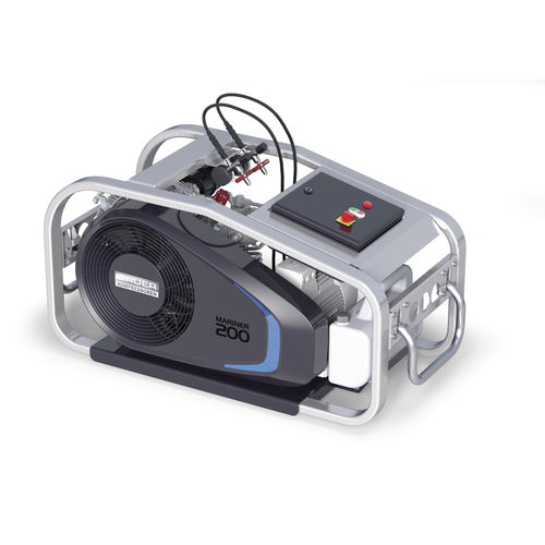 Compresor de buceo - MARINER 200  - BAUER KOMPRESSOREN GmbH - de 3 etapas / de pistón / móvil