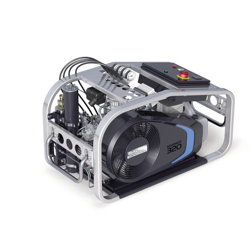 Compresor de buceo - MARINER 320  - BAUER KOMPRESSOREN GmbH - móvil