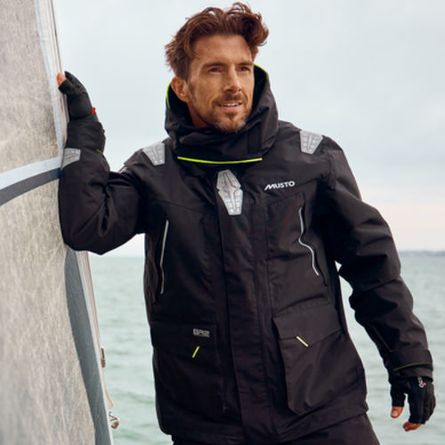 Chaqueta de navegación en altamar - BR2  - Musto - para hombre / estanca / de manga larga