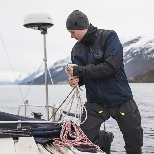 Chaqueta de navegación - Arctic Ocean - Helly Hansen - para hombre / de manga larga / azul
