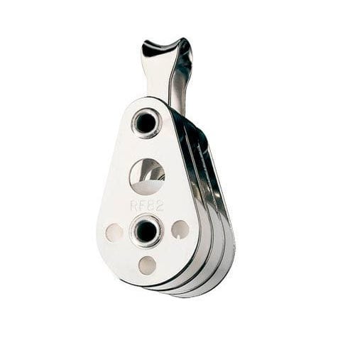 Polea triple - RF82 - Ronstan - de reenvío / con cabecera fija / con cojinetes lisos