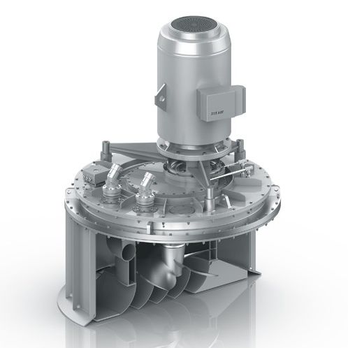 Propulsor acimutal - ZF Italy - empotrado / para buque / a ras