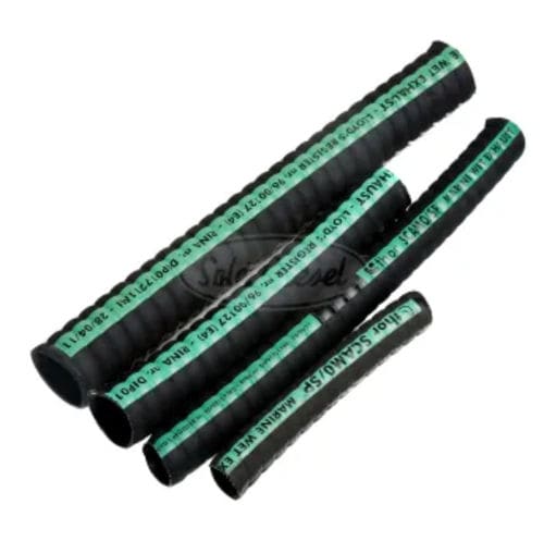 Tubo de escape - M8850 series - SOLÉ ADVANCE - de caucho / de acero / de textil