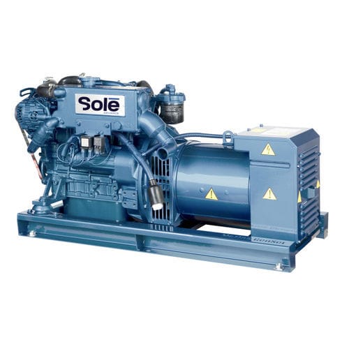 Grupo electrógeno diésel - G-15 series - SOLÉ ADVANCE - para buque / 50 Hz