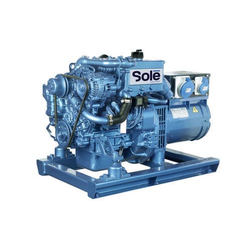 Grupo electrógeno diésel - G series - SOLÉ ADVANCE - para barco / 50 Hz