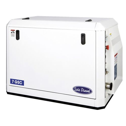 Grupo electrógeno diésel - 7 GS/GSC - SOLÉ ADVANCE - para barco / 50 Hz / insonorizado