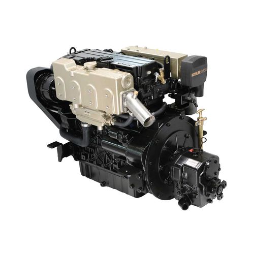 Motor intraborda - KDI2504M MP - Lombardini Marine - diésel / para embarcación de recreo / inyección directa