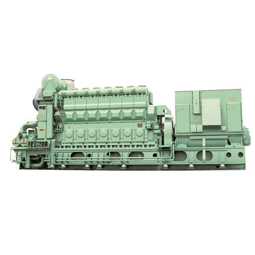 Grupo electrógeno diésel - L+V32/40 - MAN Energy Solutions - Marine - para buque / de velocidad media