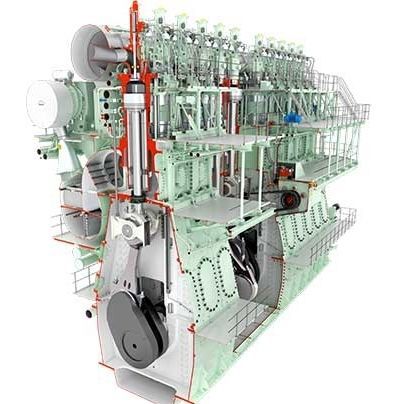 Motor intraborda - ME-C - MAN Energy Solutions - Marine - de propulsión / gas / para buque