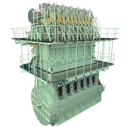 Motor intraborda - ME-LGIP - MAN Energy Solutions - Marine - de propulsión / de doble combustible / para buque