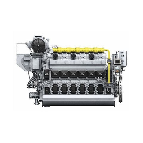Motor intraborda - L35/44DF - MAN Energy Solutions - Marine - de propulsión / auxiliar / de doble combustible
