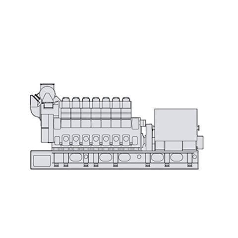 Motor intraborda - L+V32/40 (DE) - MAN Energy Solutions - Marine - de propulsión / diésel / eléctrico