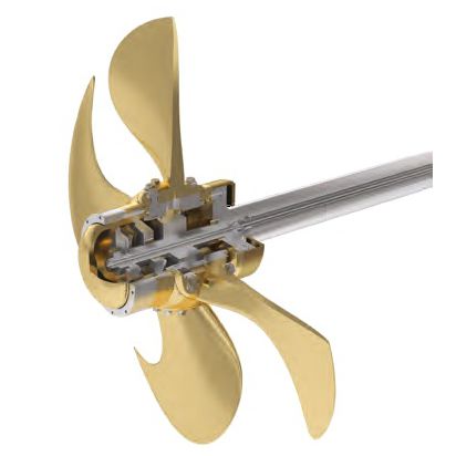 Hélice para buque - MAN Energy Solutions - Marine - de paso variable / línea de eje / 4 palas